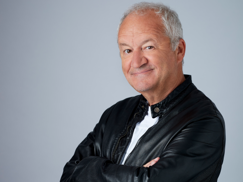 Michel Barrette avec une veste noire