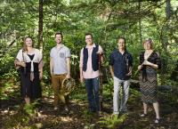 5 artistes dans la forêt